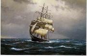 unknow artist, Seascape, boats, ships and warships. 109